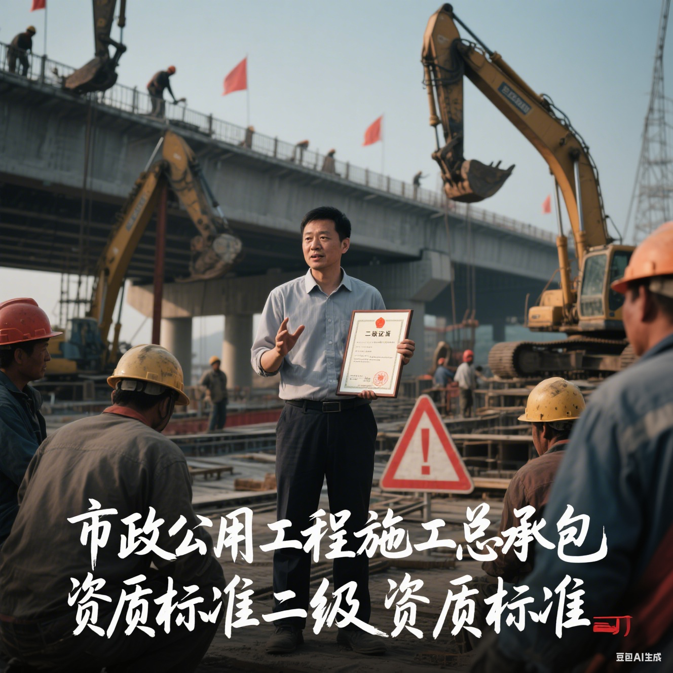 市政公用工程施工总承包资质标准二级资质标准